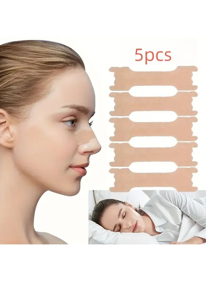 50 قطعة رقعة توسيع الأنف الفيزيائية خالية من العطور والبطارية مساعد النوم المنزلي مدلك الأنف - Image 1