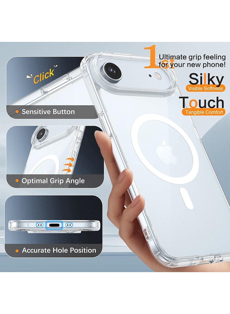 Theodor Magnetic Case for Apple iPhone 17 Air Compatible with MagSafe Wireless Charging, Shockproof Phone Bumper Cover - aries - Image 4