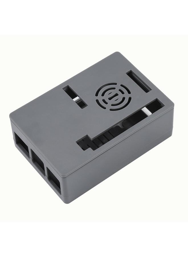 Thoraya 3.5 inch Display Protector Enclosure Case Box Cover For Raspberry Pi 3B+/3B/2B (Grey)  - Image 3