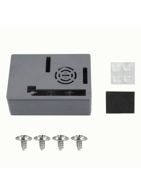 3.5 inch Display Protector Enclosure Case Box Cover For Raspberry Pi 3B+/3B/2B (Grey)