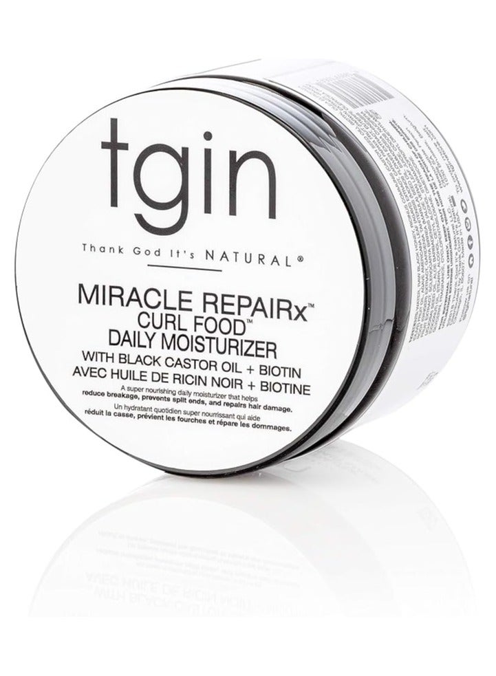 Tgin Tegene Miracle Reparex Curl Food Daily Moisturizer for Damaged Hair - Repair, Protect and Treat - 340 g - Image 3