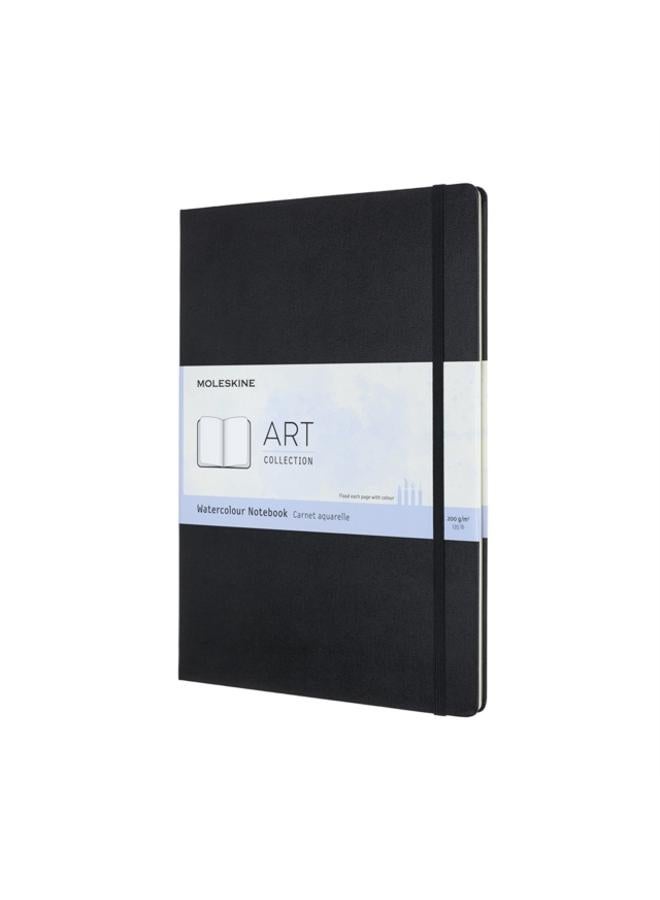Moleskine Art A4 Watercolour Notebook : Black