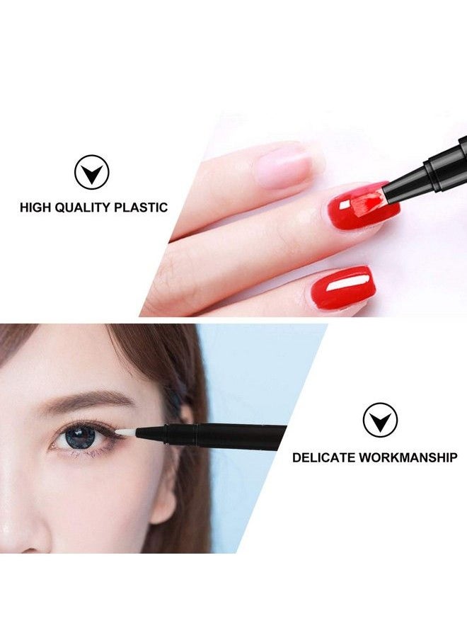 Beaupretty 4Pcs Empty Nail Oil Pen Twist Pens Lip Gloss Brush Cosmetic Container Applicators Eyelash Growth Liquid Tube 3Ml  - Image 5