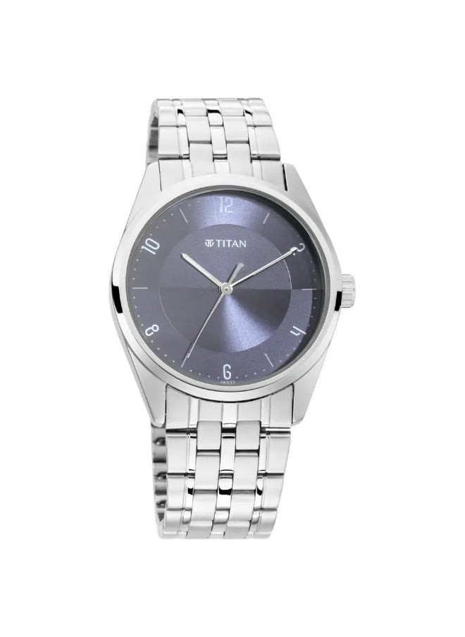 TITAN Men's Analog Round Shape Metal Wrist Watch - 1729SM05 - 38 Mm  - Image 1