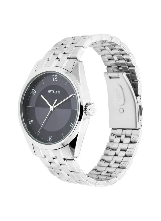 TITAN Men's Analog Round Shape Metal Wrist Watch - 1729SM05 - 38 Mm  - Image 3