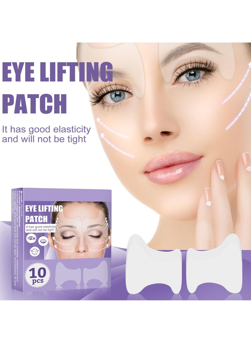 Loquat Eye Lift Tape, Instant V-Line Lifting Tape Set, Invisible Anti-Wrinkle Face Stickers, Stretchable Skin-Lifting Tape for Eye, Chin  Cheek Slimming - Image 5