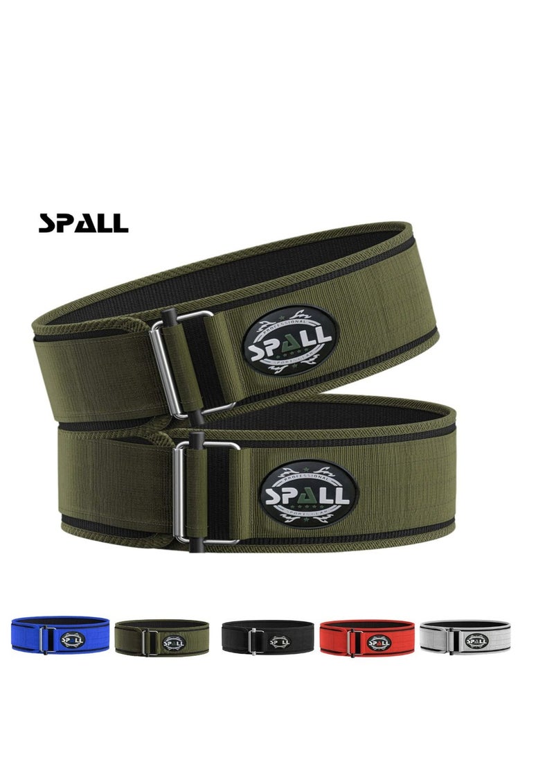 Spall Weight Lifting Belt, Self-Locking Adjustable Gym Belt, Powerlifting & Strength Training Lumbar Support, Durable Nylon Belt for Men & Women Fitness Workouts  - Image 1