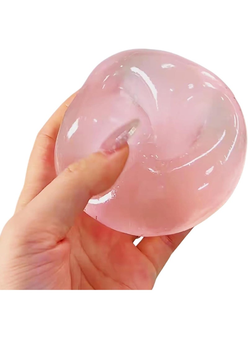 ATRJSZ Coconut Oil Squishies Ball 6cm Handmade Squeeze Sand Glutinous Non-Sticky Reusable Ideal for Workplace Study Travel Parties - Image 2