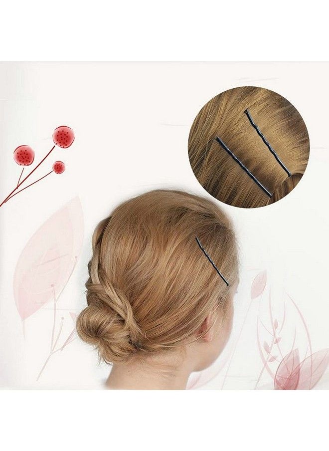 YINGFENG Bobby Pins Set Of Hairpins 240Count Premium Hair Pins For Kids Girls And Women Great For All Hair Types (Black 2.16 Inch)  - Image 4