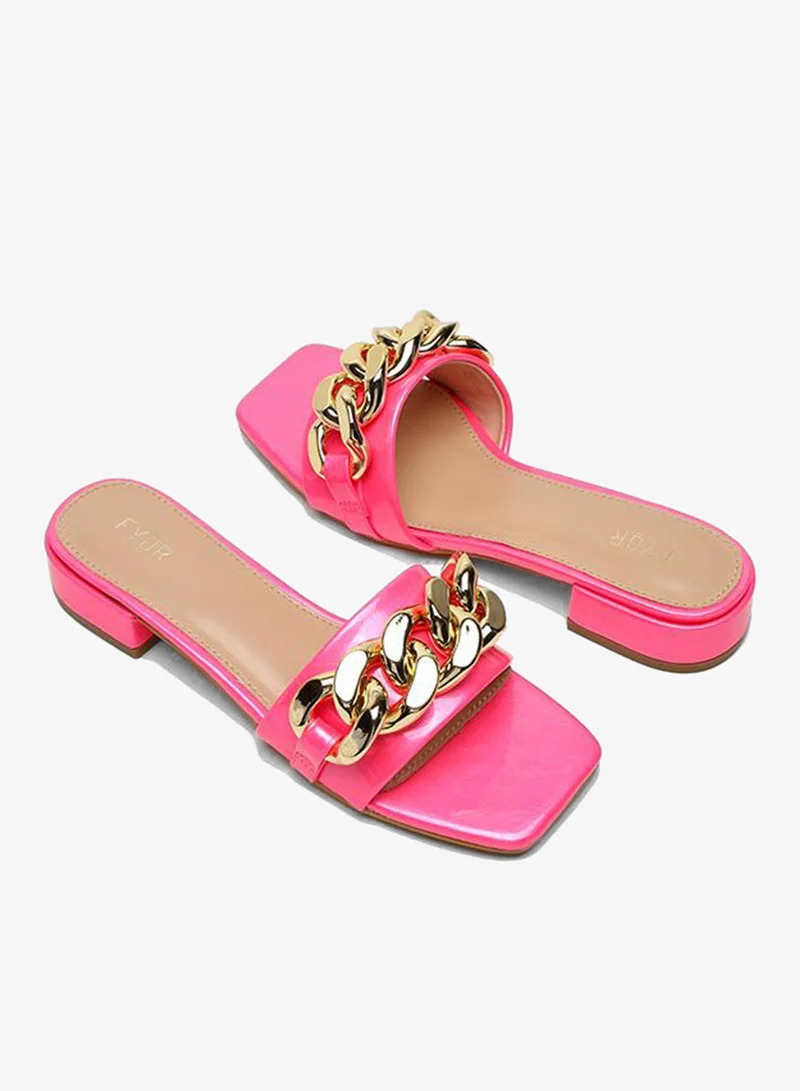 Fyor  Chain Detailed Slide, XJD 03 for Women | Best Price UAE