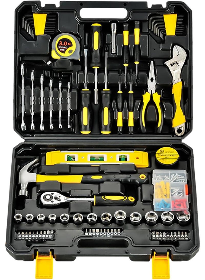 GGOOT 108Pcs Household Hand Tool Set Combination Package Mixed Tool Set Home Hardware Maintenance Woodworking Garden Tool - Image 5