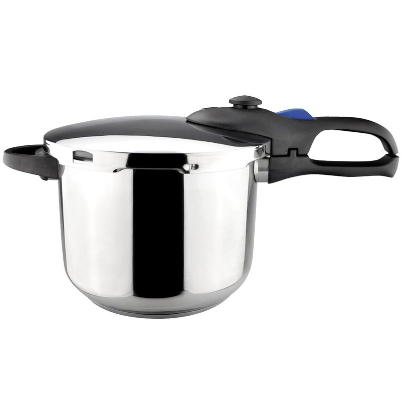 MAGEFESA Favorit 63 Qt Pressure Cooker 1810 Stainless Steel Fast Cooker for Quick Healthy Meals Induction Compatible Works on All Stovetops