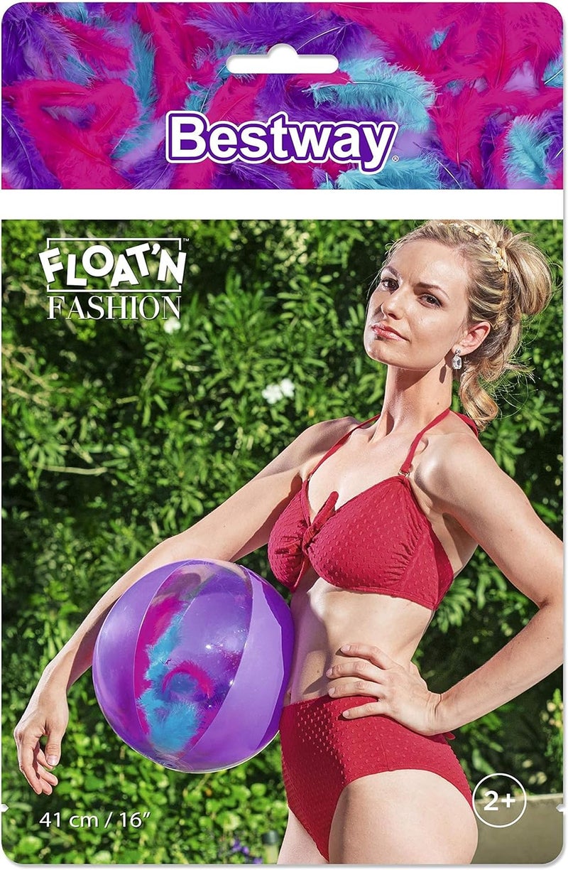 Bestway Flirty Feather Beach Ball - Image 3
