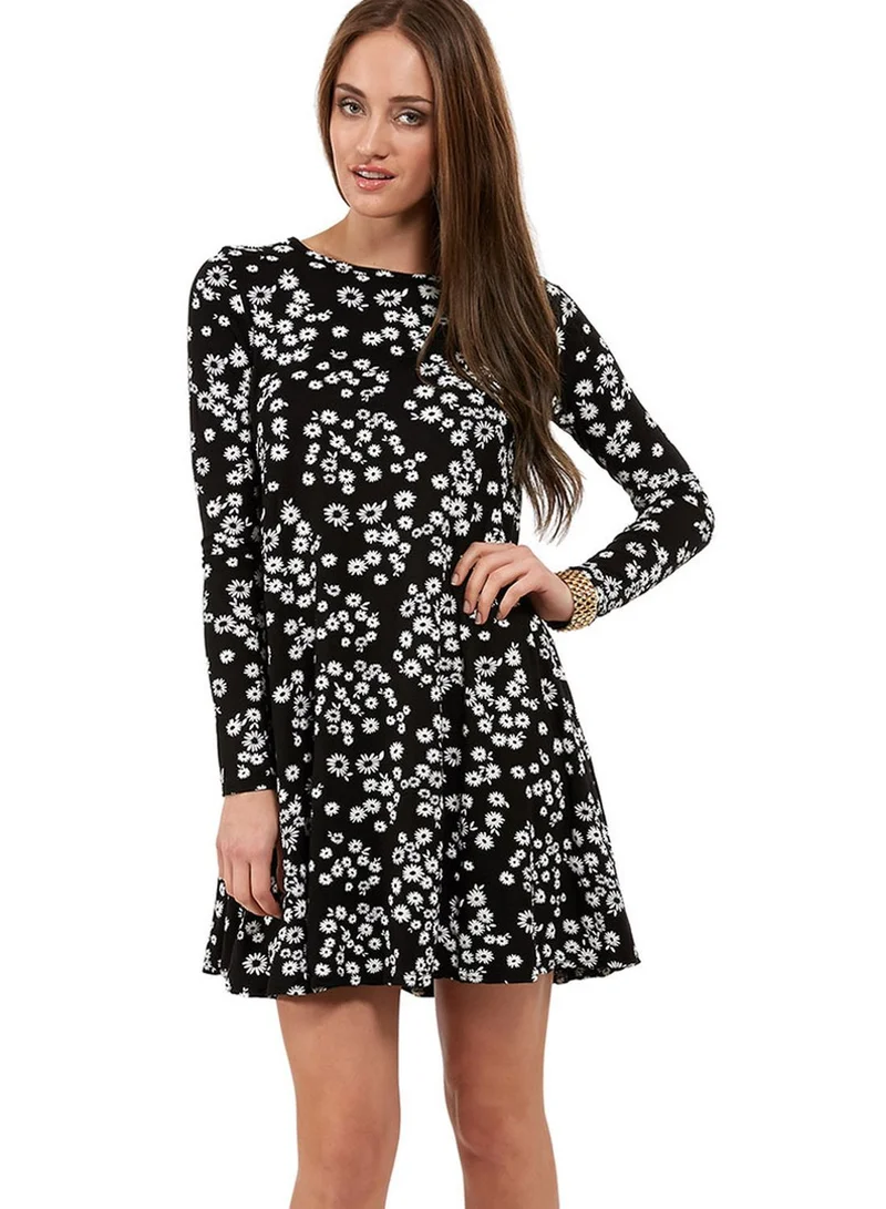ELLA Daisy Print Swing Dress