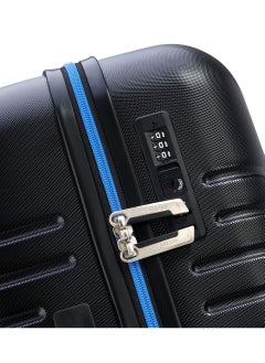 DELSEY Iroise Hardcase Double wheel cabin trolley luggage bag 55cm/22Inch, 2.8kg, 36L -  Black - Small  - Image 5