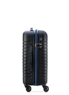 DELSEY Iroise Hardcase Double wheel cabin trolley luggage bag 55cm/22Inch, 2.8kg, 36L -  Black - Small  - Image 3