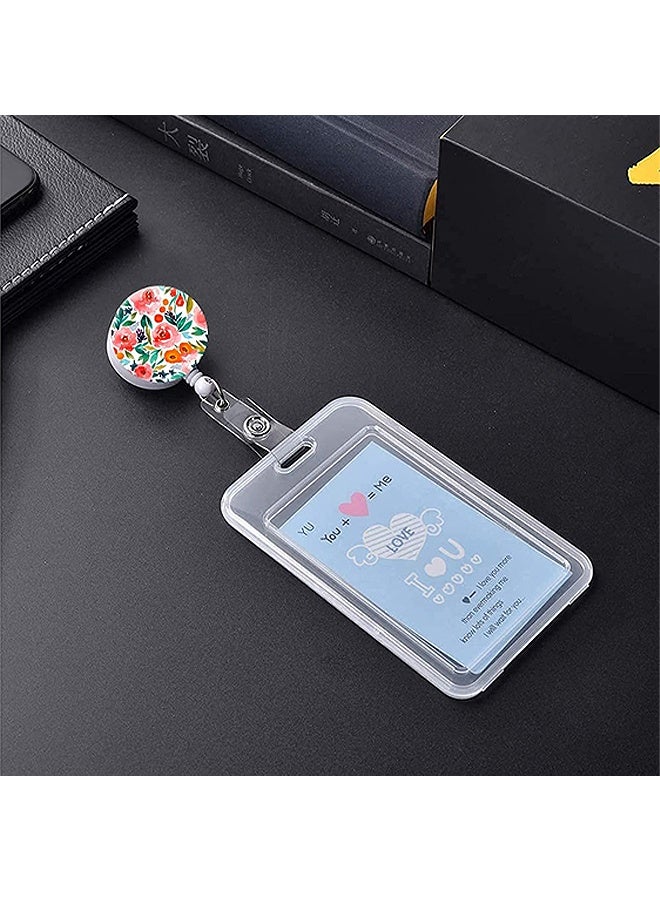 Photon 3 Pcs Badge Reel, Retractable Nurse Badge Holder with Alligator Clip ID Name Card Badge Clip for Office Student Doctor Nurse - Image 5