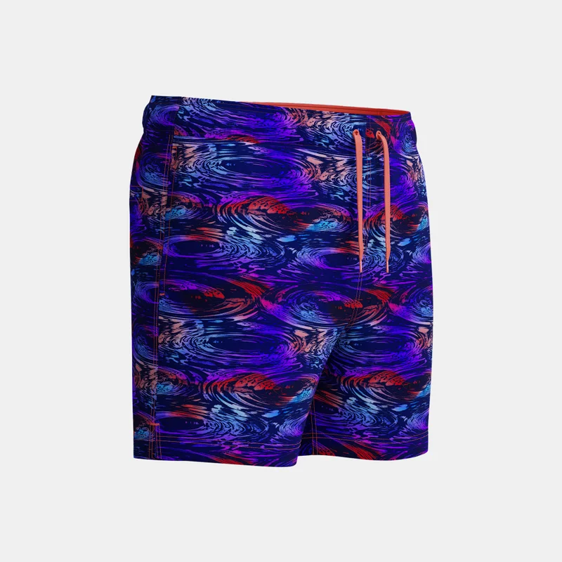 speedo Men's Print Redondo Edge Volley Swimming Trunks