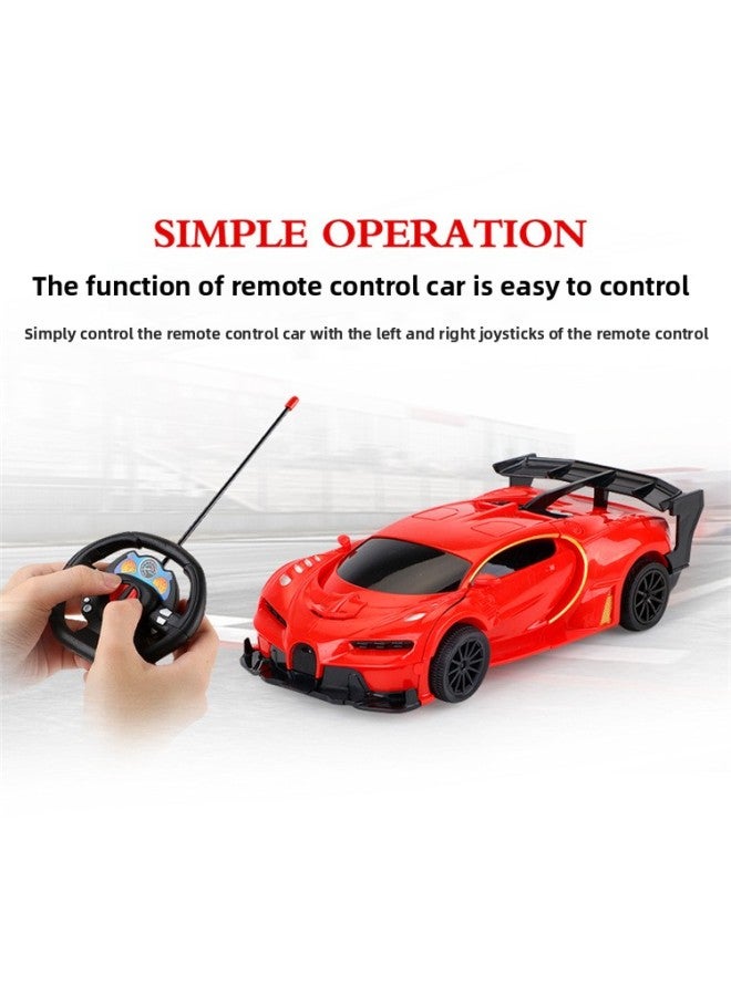 Two-way Simulation Impact Deformation Remote Control Car Bujia Two-channel Model Toy King Kong Battery Version Gift Box Color Box-Color:Light Blue-Proportion:1:22 Sealed Box  - Image 4