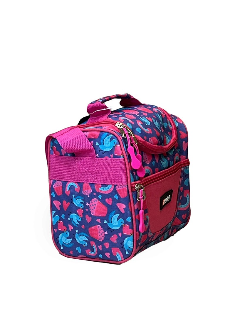 nuzki Nuzki Kids Insulated Lunch bag, Cooler Bag Travel Lunch Tote Bags With Adjustable Strap For School Children Student.  - Image 2
