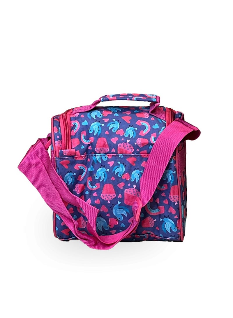 nuzki Nuzki Kids Insulated Lunch bag, Cooler Bag Travel Lunch Tote Bags With Adjustable Strap For School Children Student.  - Image 3