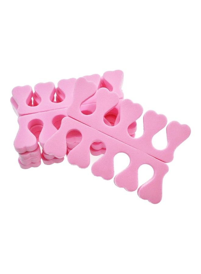 NIBEMINENT 100-Piece Toe Separators Soft Sponge Green - Image 5