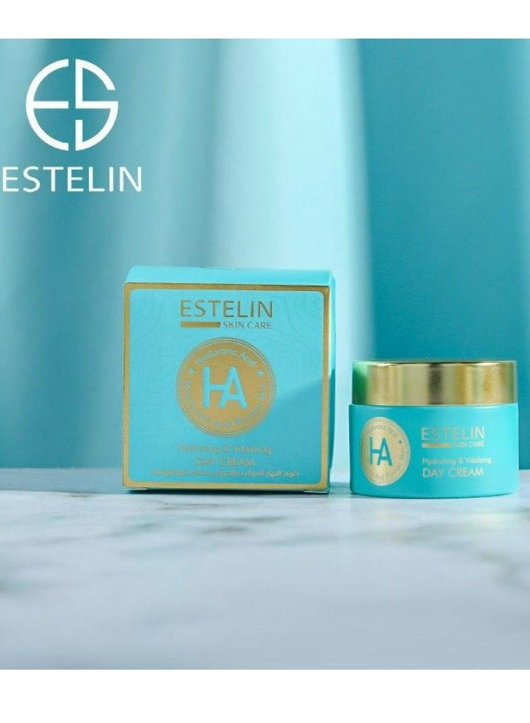 ESTELIN Hyaluronic Acid Hydrating & Vitalizing Day Cream 50 g - Image 4