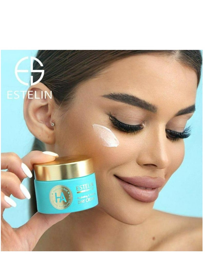 ESTELIN Hyaluronic Acid Hydrating & Vitalizing Day Cream 50 g - Image 2