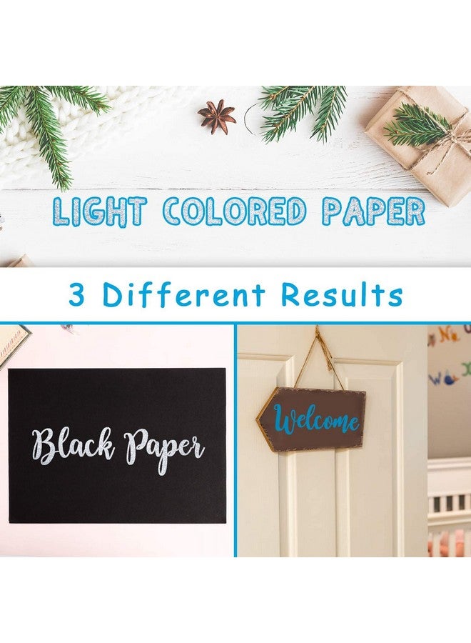 Whaline Double Line Chisel Point Outline Pens, 12 Colors Self-Outline Drawing Metallic Markers, Stationery for Gift Card Writing, Birthday Greeting, Scrap Booking - Image 3