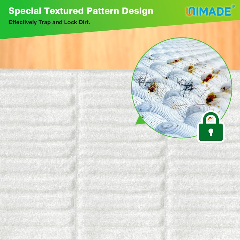 UNIMADE Dry Sweeping Cloths, 52 Count Mop Refill Compatible with Swiffer Sweeper - Disposable Duster Refills Mops for Cleaning Hardwood Floor Dust - Image 5