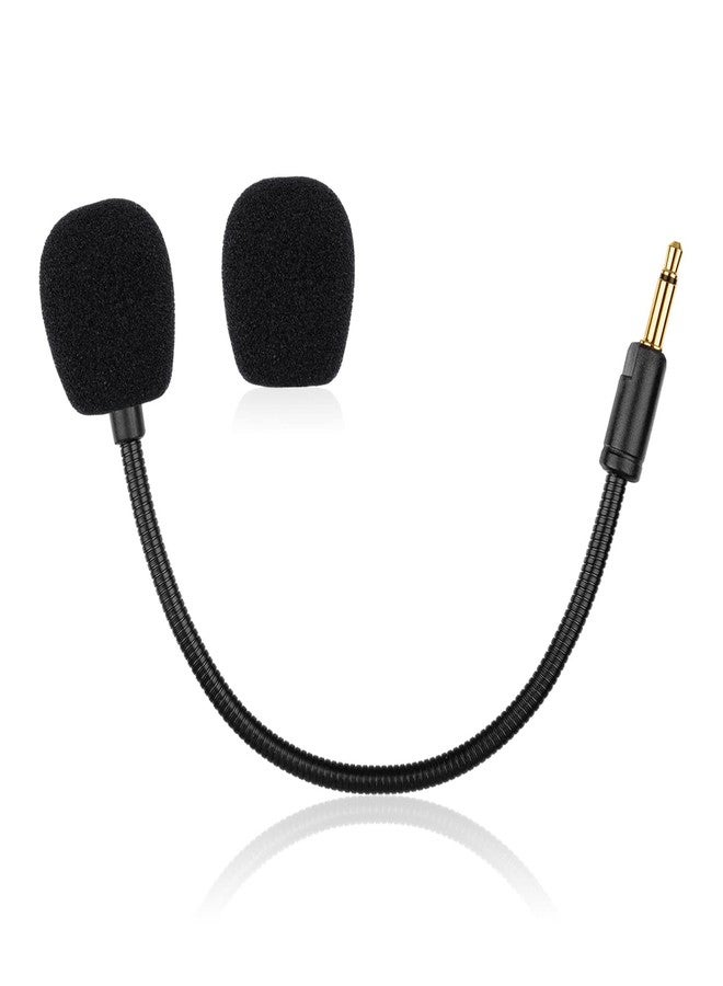 weishan Kaira Pro Mic Replacement for Razer Kaira Pro Wireless Gaming Headset, 3.5mm Detachable Noise Cancelling Microphone Boom for Xbox One, PS4, PS5, PC Black - Image 1