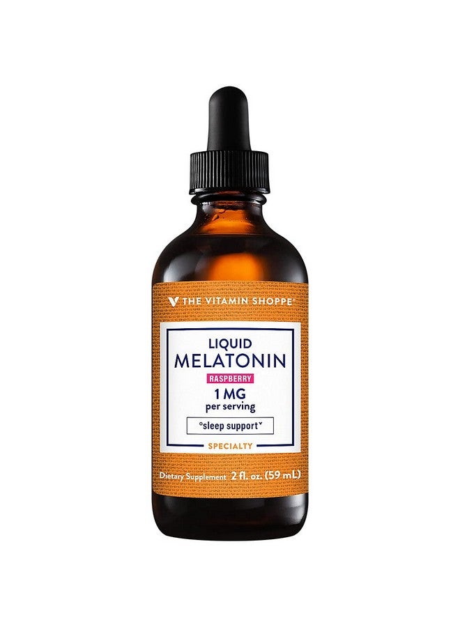 The Vitamin Shoppe Liquid Melatonin 2 Liquid Raspberry by The Vitamin Shoppe - Image 1