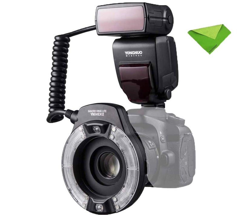 Yongnuo YN-14EX II TTL LED Macro Ring Flash Light for Canon - Image 1