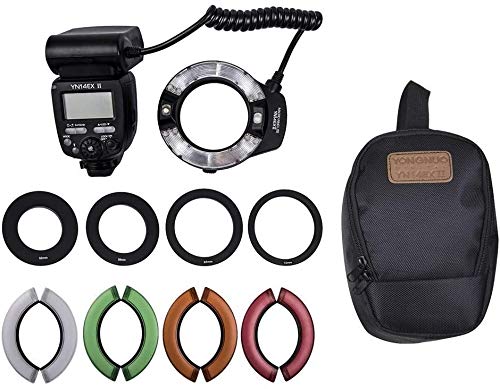 Yongnuo YN-14EX II TTL LED Macro Ring Flash Light for Canon - Image 2