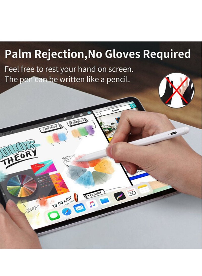 ELTRAZONE Sensitivity Palm Rejection Stylus Pen for Apple iPad(2018 and After) 6/7/8/9th Generation/ipad Pro 11 / Pro 12.9(3rd/4th/5th)/Air 3&4&5/Mini 5&6, Precise Writing Drawing Digital iPad Pencil  - Image 4