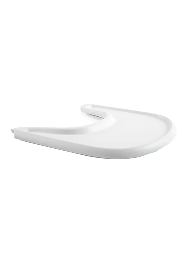 STOKKE Tray, Whitedesign Ed Exclusively For Tripp Trapp Chair + Tripp Trapp Baby Set Convenient To Use And Cleanmade With Bpa - Free Plasticsuitable For Toddlers 6 To 36 Months