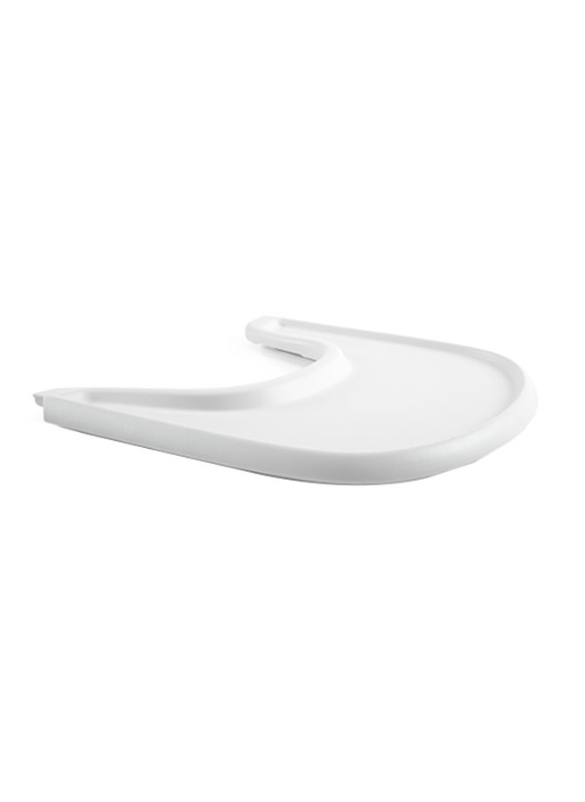 STOKKE - Tray, Whitedesign Ed Exclusively For Tripp Trapp Chair + Tripp Trapp Baby Set Convenient To Use And Cleanmade With Bpa - Free Plasticsuitable For Toddlers 6 To 36 Months - Image 1