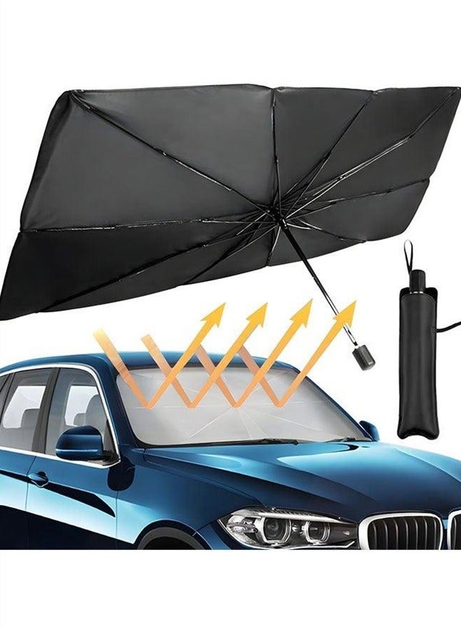 Foldable Car Sunshade, Windshield, UV and Heat Sun Visor Protector - Image 5