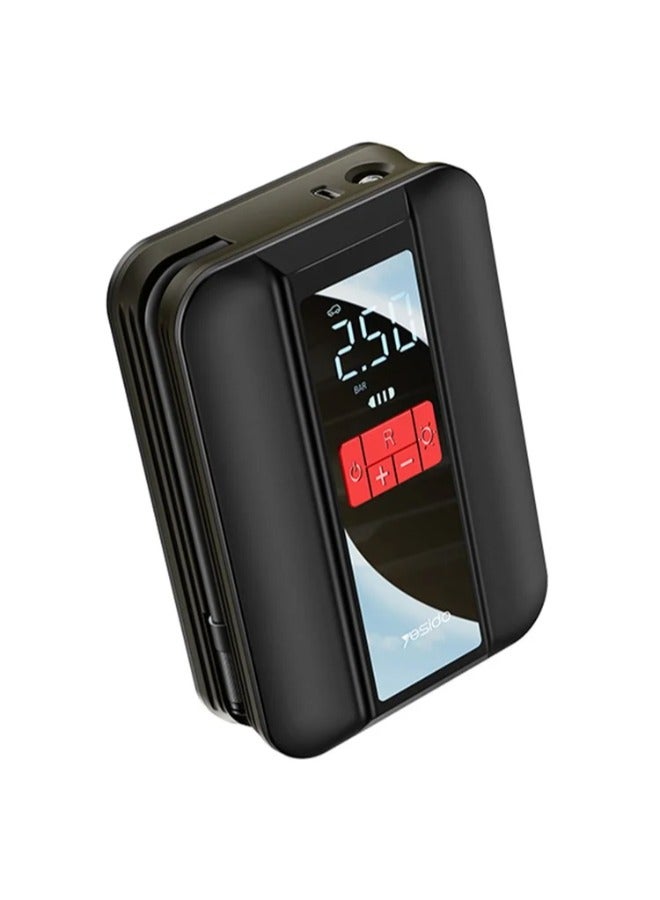 YESIDO VC04 22 Cylinder Portable Wireless Car Tire Inflator with LED Light Air Pump