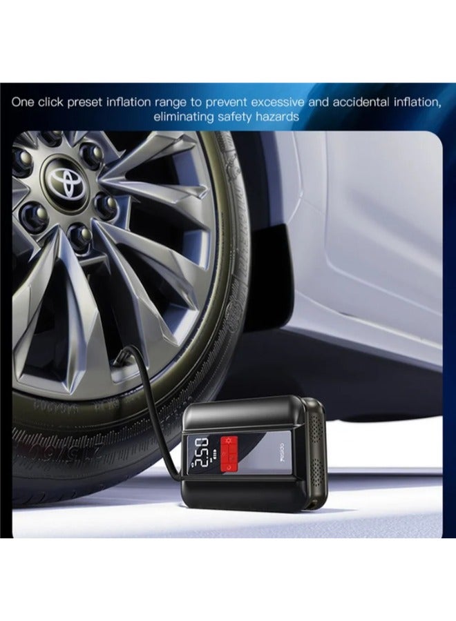 YESIDO VC04 22 Cylinder Portable Wireless Car Tire Inflator with LED Light Air Pump