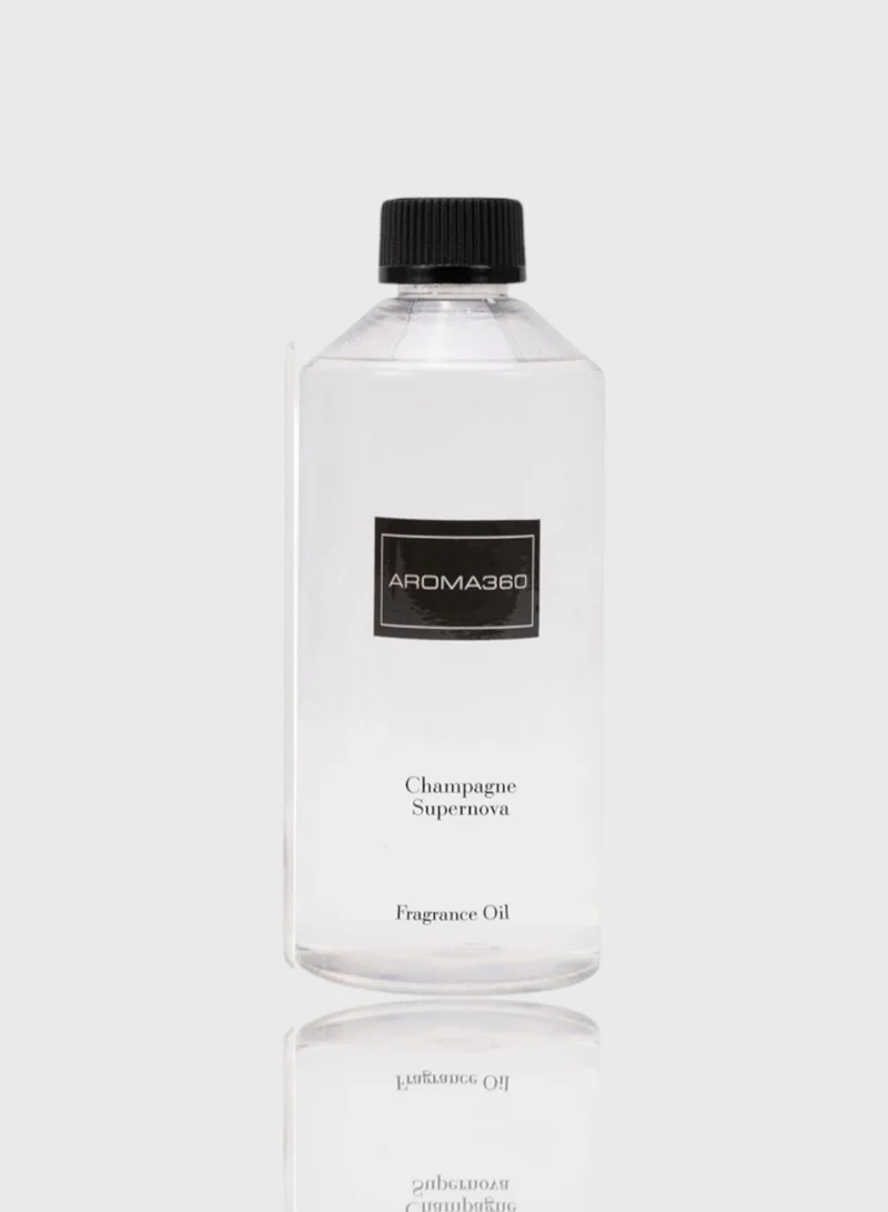 AROMA360 Champagne Supernova Fragrance Oil Blend - Hotel Inspired for Luxury Essential Oil Diffusers - Aromatherapy Scent Diffuser Oil - Bamboo, Jasmine, and Ginger