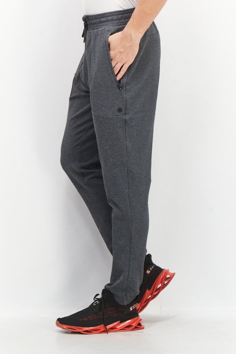 Gaiam Men Sportswear Fit Training Sweatpants, Grey - Image 3