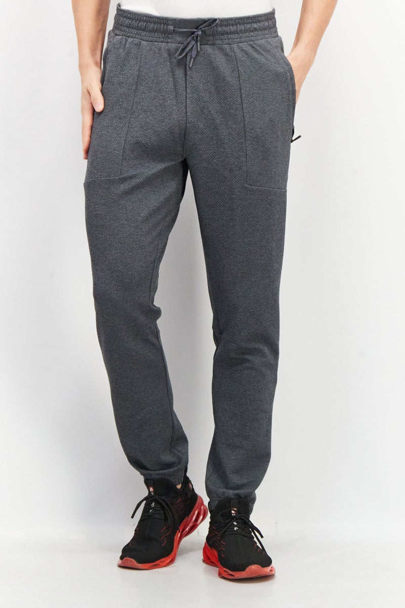 Gaiam Men Sportswear Fit Training Sweatpants, Grey - Image 1