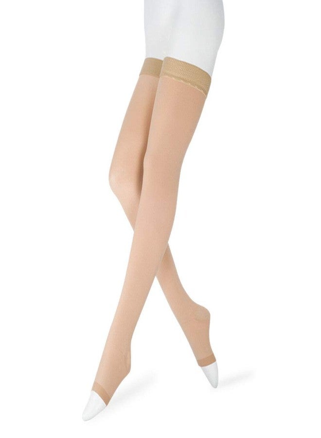 Quada Varicose Veins Pain Relief Compression Socks for Running, Sports, Fitness, Medical for both Men and Women (Beige, XX-Large) - Image 3