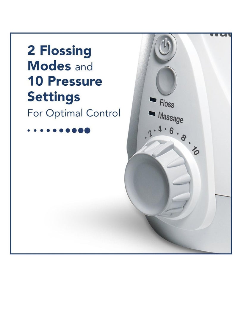 Waterpik - Original Waterpik Ultra Professional Water Flosser WP-660E2 - Clinically Proven Dental Care System - Advanced Oral Hygiene Solution - Perfect for Braces, Implants & Bridges - 99.9% Plaque Removal by Waterpik Ultra Professional , deep cleaning, oral health flosser, gum care, plaque removal, water flosser for teeth, gum line cleaning, dental hygiene, oral care device, water technology for cleaning - Image 1