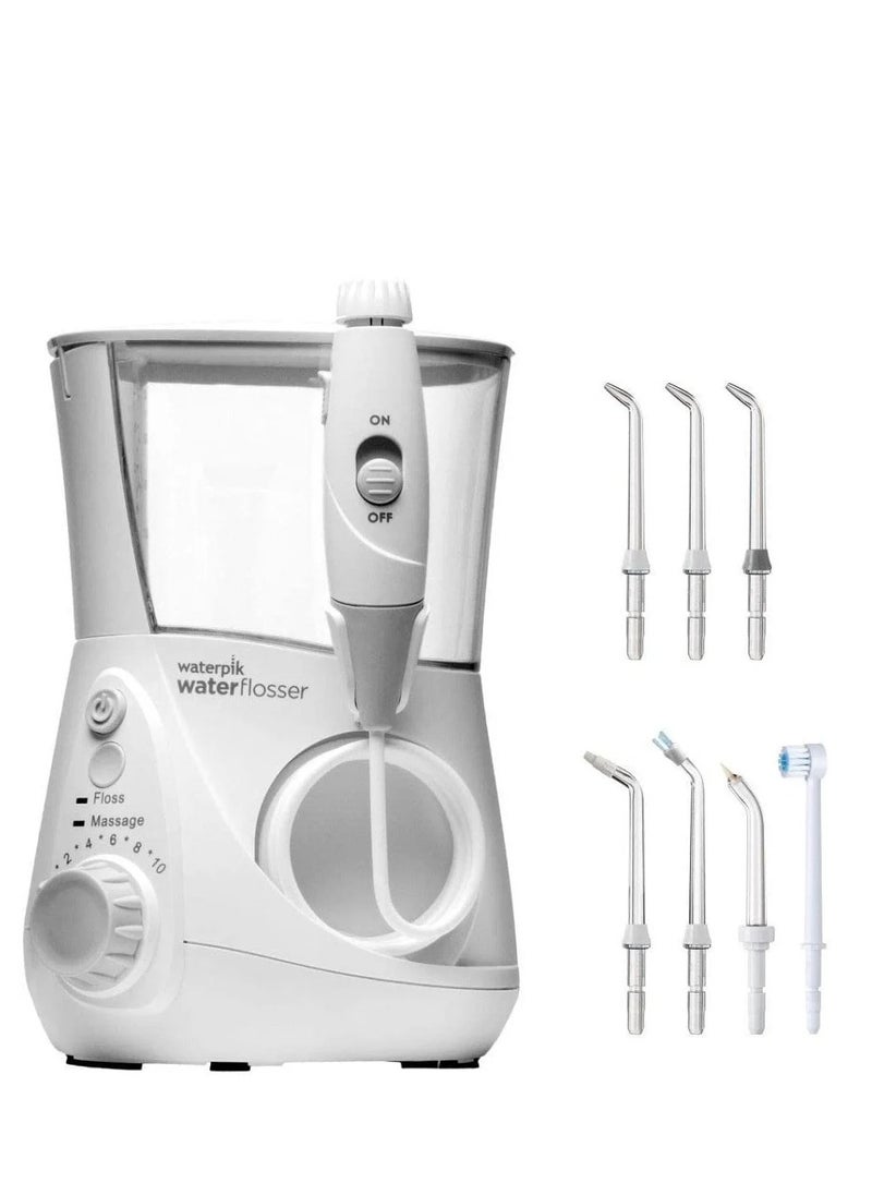 Waterpik - Original Waterpik Ultra Professional Water Flosser WP-660E2 - Clinically Proven Dental Care System - Advanced Oral Hygiene Solution - Perfect for Braces, Implants & Bridges - 99.9% Plaque Removal by Waterpik Ultra Professional , deep cleaning, oral health flosser, gum care, plaque removal, water flosser for teeth, gum line cleaning, dental hygiene, oral care device, water technology for cleaning - Image 1