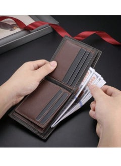 Generic New Men's Wallet with Multiple Pockets and Features, Attractive Character and European and American Style, Short and Casual  - Image 3