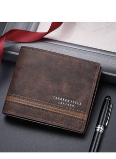 Generic New Men's Wallet with Multiple Pockets and Features, Attractive Character and European and American Style, Short and Casual  - Image 4