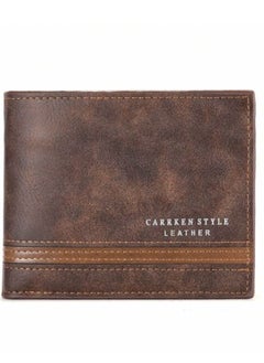 Generic New Men's Wallet with Multiple Pockets and Features, Attractive Character and European and American Style, Short and Casual  - Image 5