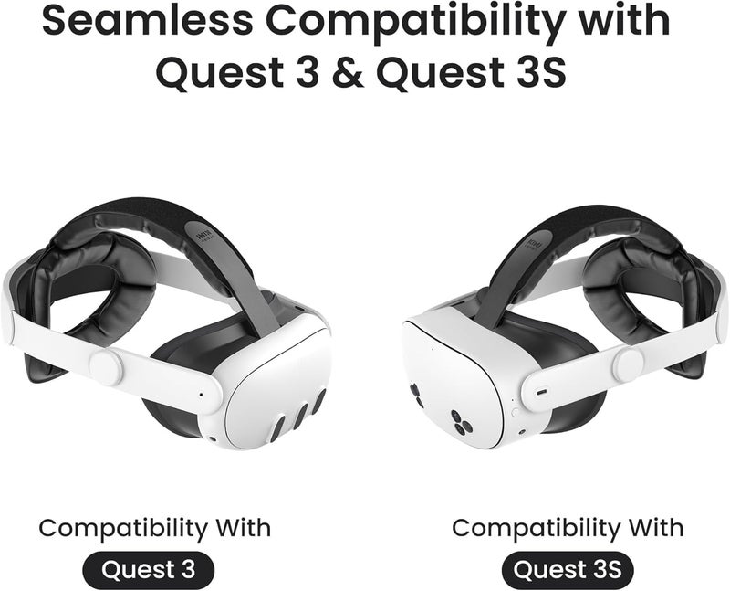 كيوي ديزاين حزام رأس مريح K4 من KIWI design متوافق مع Meta Quest 3/Quest 3S - Image 5